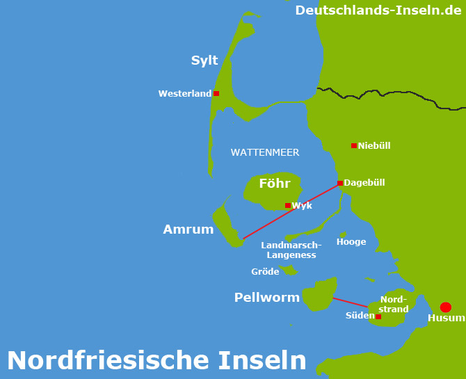 Nordfrieslandkarte