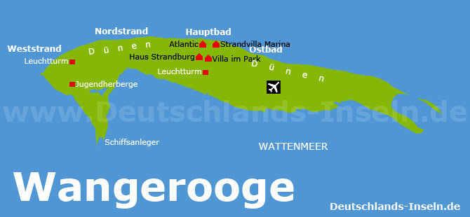 Wangeroogekarte